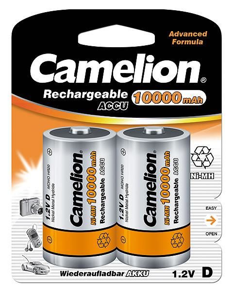 Camelion NH-D10000BP2 - Huishoudelijke batterijen - Zilver