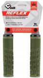 ODI Old Dutch International ODI Reflex V2.1 Lock-On Fietsgrepen MTB Enduro 33.5mm - Legergroen