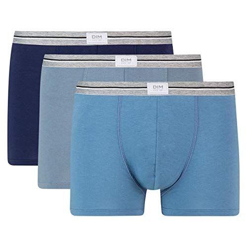 Dim Boxershorts Heren - 3-Pack - Jeans Blauw/Muis Grijs/Denim Blauw - XXL