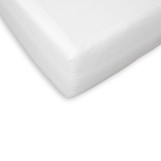 Briljant Baby Molton Hoeslaken - 70x140 - Junior - Wit - 100% Katoen