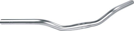 Ergotec Climber Bar - 31.8x620 mm - Silver - City Bike - Unisex