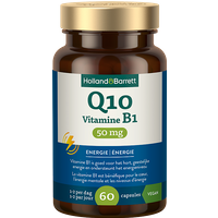 Holland & Barrett Q10 Vitamine B1 50mg - 60 capsules