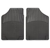 CarFashion Allweather schaalmat B2, auto vloermatten set in zwart, 2-delig, zonder mattenhouder voor 100 NX, bouwjaar 00/1991-12/1995