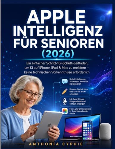 APPLE INTELLIGENCE FÜR SENIOREN (2026): Eine einfache Schritt-für-Schritt-Anleitung, um KI auf iPhone, iPad und Mac zu meistern – keine technische Erfahrung erforderlich