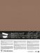 Clairefontaine 796011C - Gecacheerd Pastelmat Papier - 5 Gecacheerde Vellen Speciaal Karton voor Droge Pastels - 24x32 cm 360g 1,8 mm - Donkerbruin
