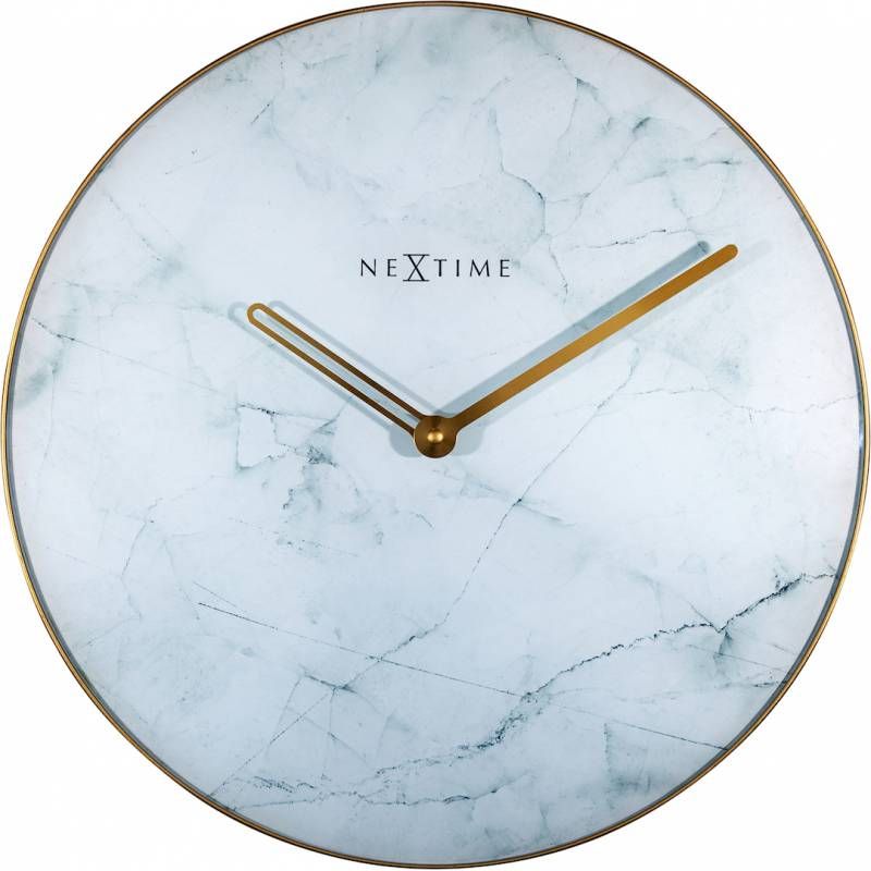 NeXtime 8189WI Wandklok - Wit - 40cm