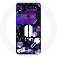 Maniacase Etui voor Xiaomi Redmi Note 5 Pro Bangtan Sonyeondan BTS Logo Army Bomb Lightstick