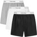 Calvin Klein Underwear Heren Onderbroeken 3-Pack Katoen Elastaan Multi Kleur Effen Regular Waist Wijd Lange Pijpen S