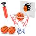 Panier de basket-ball mini set de basket-ball - Ventouse - 16,1 x 12 cm - Pour enfants