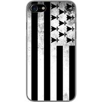 1001 coques Apple iPhone 8 Bretagne vlag siliconen hoesje