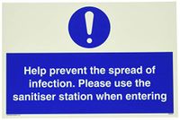 Help Sanitiser station