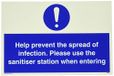 Help Sanitiser station