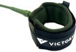 Victory 6´ Pro 7mm Ligne de surf double pivot en acier inoxydable vert