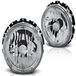 VW Golf 1 Phares Angel Eyes Chrome 1974-1993