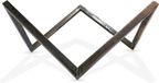 MOODZ Outdoor Living Star Base Fire Pit 60 cm Carbon Steel Brown