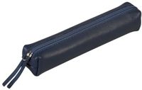 Clairefontaine 410079C - Kleine Slim Etui, Blauw Echt Lamsleer Lawrence