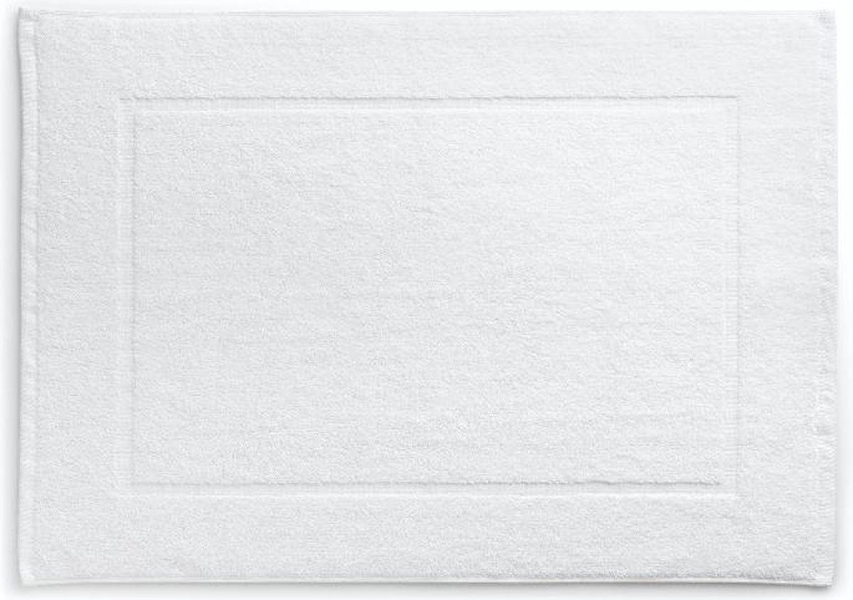 Kela Ladessa Badmat - Katoen - Wit - 70 x 50 cm
