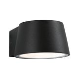 Paulmann Capea LED-wandarmatuur voor buiten - 2200K - 6W - Zwart Aluminium