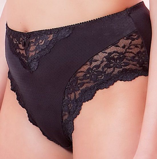 Plaisir maxi slip zwart maat 46