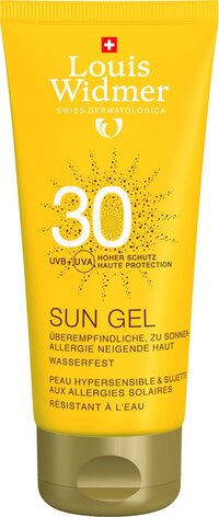 Louis Widmer Sun Gel SPF30 ongeparfumeerd (100ML)