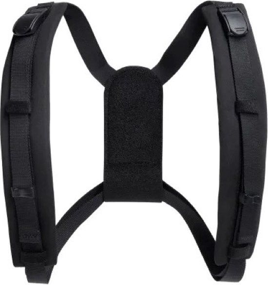 Blackroll Posture PRO - S/M/L - Zwart - Rug - Polyester - One size