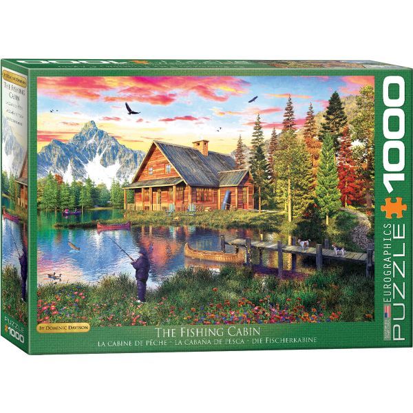Eurographics The Fishing Cabin - Dominic Davison Puzzel (1000 stukjes)