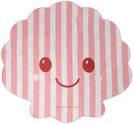 Swim Essentials Strandlaken Microvezel - Paars - Shelltastic - 140 Cm