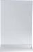 Exacompta 5x Verticale infostaander met aluminium voet A5 - Transparant