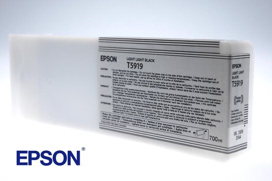 Epson T591900 Light Light Black Ink Cartridge - 700ml
