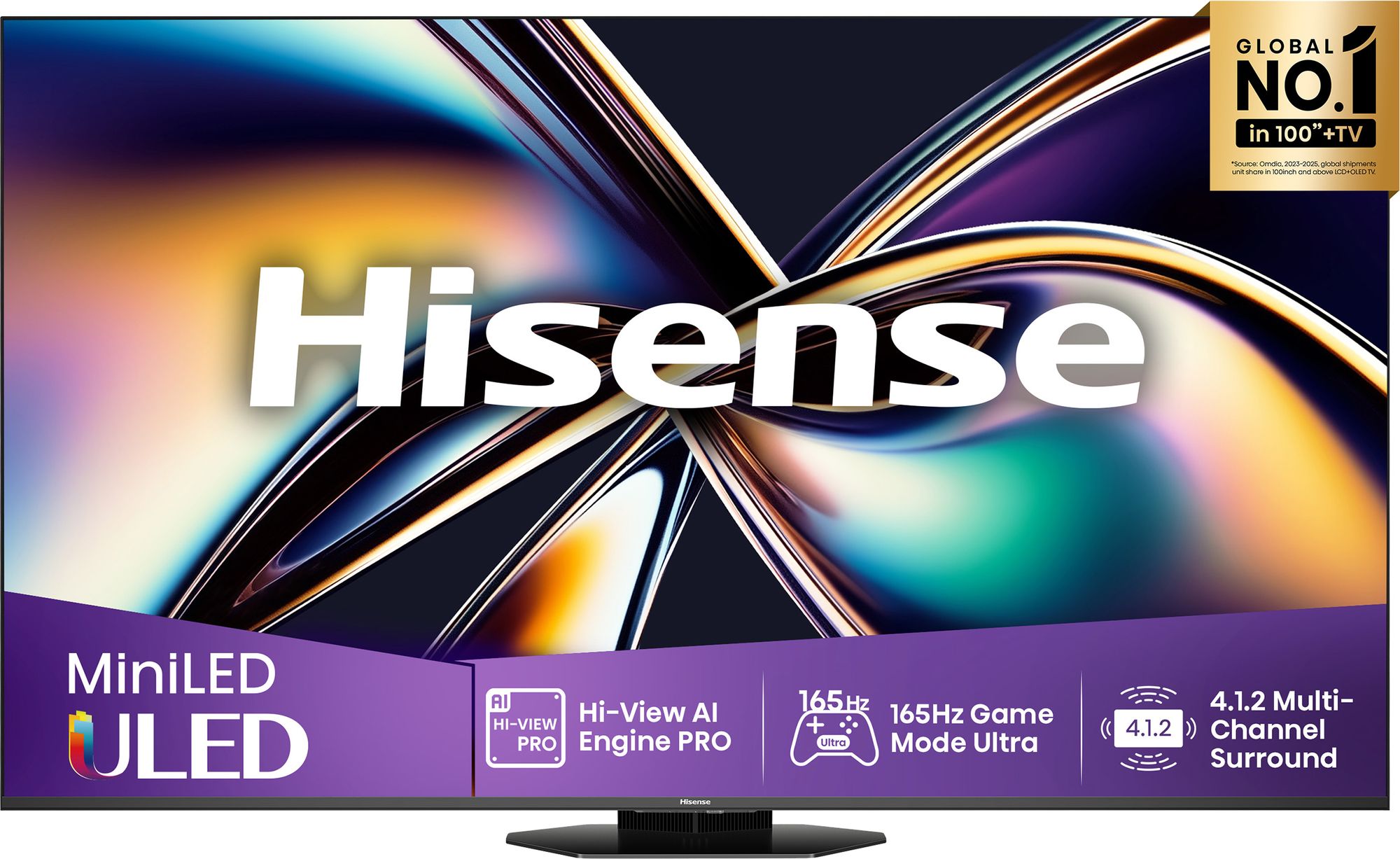 Hisense 75U8Q / Flat screen / 75 / 2025