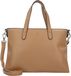 TOM TAILOR Poppy Zip Shopper Camel Lichtbruin