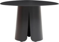 AVH-Collectie Zaffira lounge tuintafel 60x60x39 cm aluminium antraciet