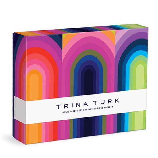 Galison Trina Turk Multi Puzzle Set