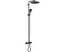 GROHE QuickFix Vitalio Comfort 250 Douchesysteem - Mat Zwart - Thermostatisch - Met Badkraan