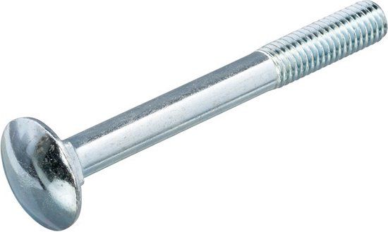 Hoenderdaal Fasteners Hoenderdaal Slotbout M12 x 70 mm Verzinkt DIN603/555 (50 stuks)