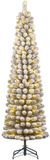 Black Box Trees Charlton Slim Kerstboom met LED Verlichting