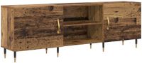 vidaXL TV-kast 150 x 30 x 50 cm Oud hout Bewerkt hout
