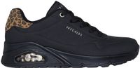 Skechers UNO-JUNGLE NITE Dames Sneakers - Zwart / Multi