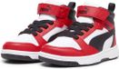 PUMA Rebound V6 Mid AC+ PS Unisex Sneakers - PUMA White-PUMA Black-For All Time Red