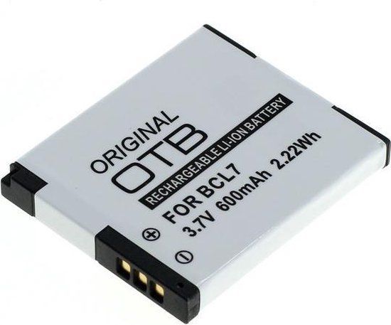 OTB Accu Batterij Panasonic DMW-BCL7 - 600mAh