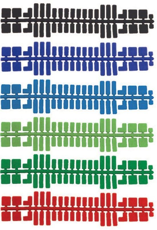 ministeck Kleurstrip set van 9 - 4250250316635
