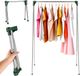 Icecat Porte-vêtements pliable - Rail de vêtements pliable