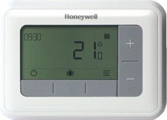 Honeywell T4 Aan/Uit Klokthermostaat - Kamerthermostaat - Crème-wit
