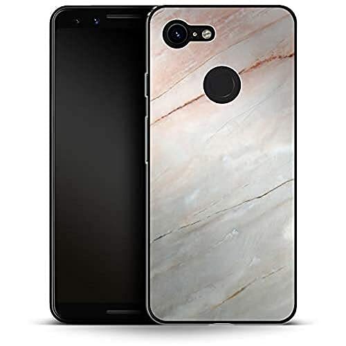 caseable caseable Google Pixel 3 XL telefoonhoes - siliconen beschermhoes - schokdempend & krasbestendig oppervlak - kleurrijk design - Mother of Pearl Marble - marmer