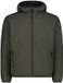 CMP Omkeerbaar jack met capuchon Heren 4XL Bos Polyester Waterafstotend Rits Casual Lange mouw