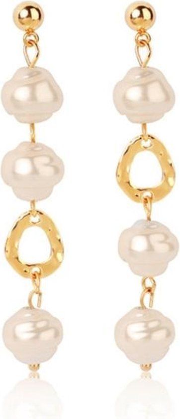 LGT JWLS LGT Jewels Dameshangers Hangers met Drievoudige Parel