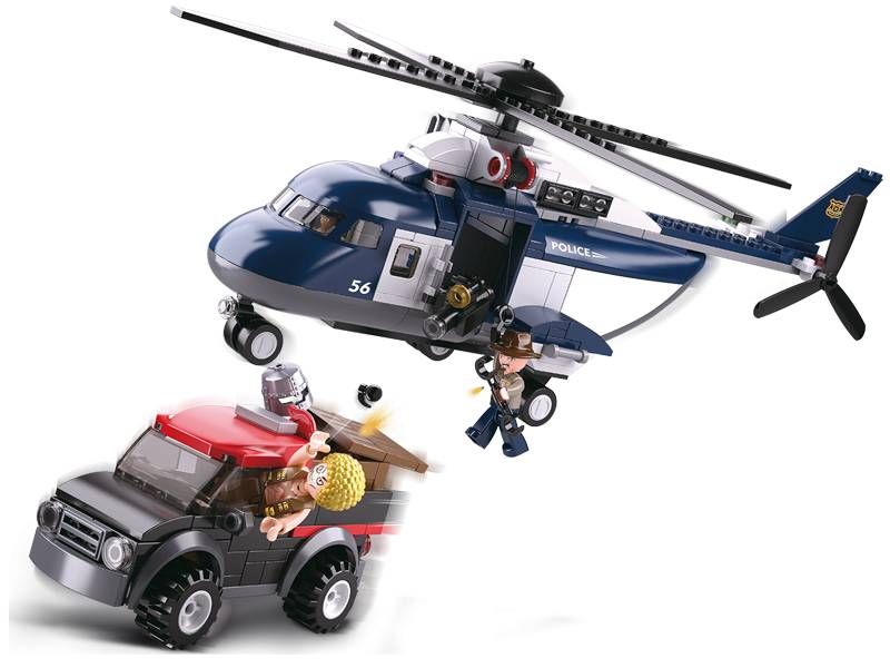 Sluban Police - Grote Politie Helikopter M38-B0656