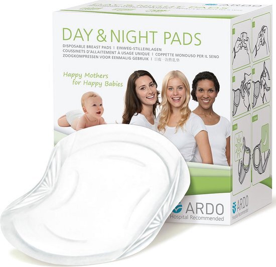 Ardo Day & Night Pads zoogcompressen 30 Stuk