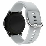 By Qubix - Siliconen sportbandje voor Garmin Venu 4 (45mm) - Grijs - 22mm