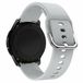 By Qubix - Siliconen sportbandje voor Garmin Venu 4 (45mm) - Grijs - 22mm